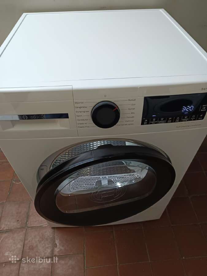 Bosch 6serijos 2025m 9kg su garantija - nuotraukos Nr. 3