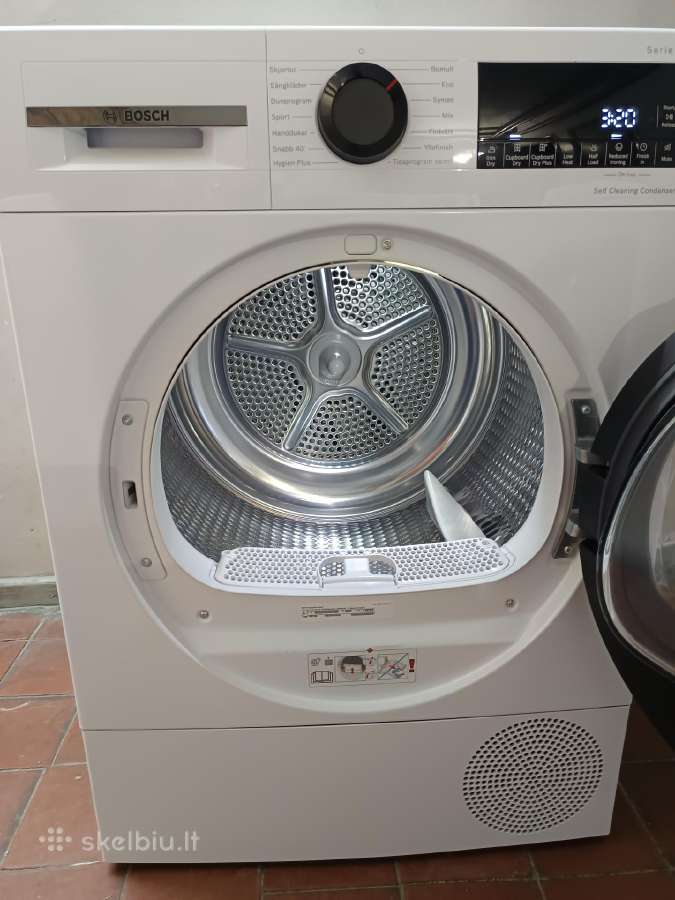 Bosch 6serijos 2025m 9kg su garantija - nuotraukos Nr. 5