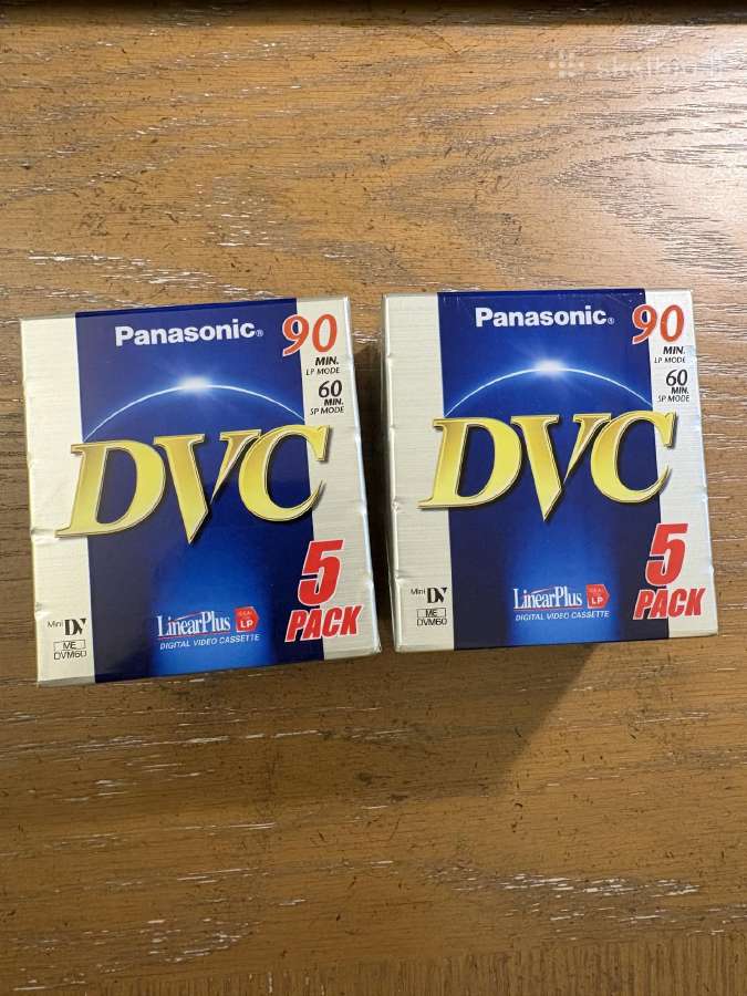 Naujos Panasonic Mini Dv kasetės 10 vnt. - nuotraukos Nr. 2