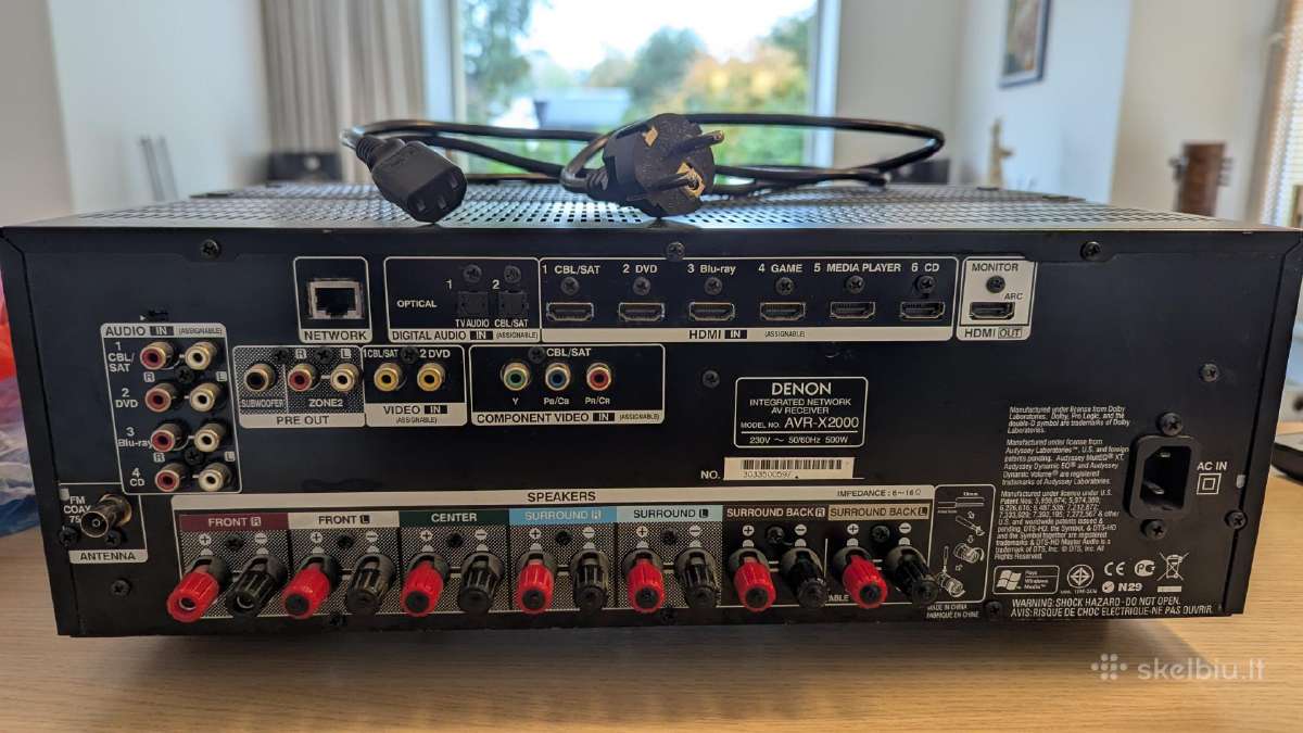 Denon Avr-x2000 - nuotraukos Nr. 2