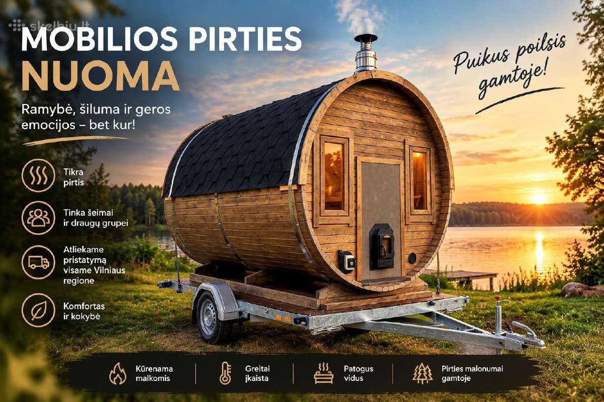 Kubilo ir pirties nuoma - nuotraukos Nr. 6