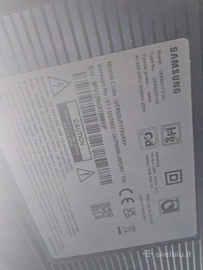 Samsung TV - nuotraukos Nr. 2