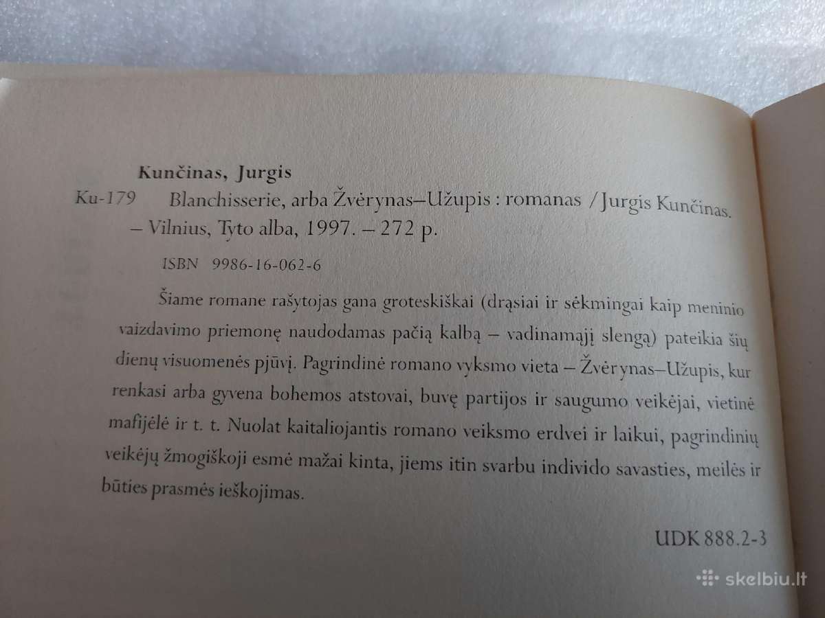 Blanchisserie, arba Žvėrynas - Užupis - nuotraukos Nr. 3