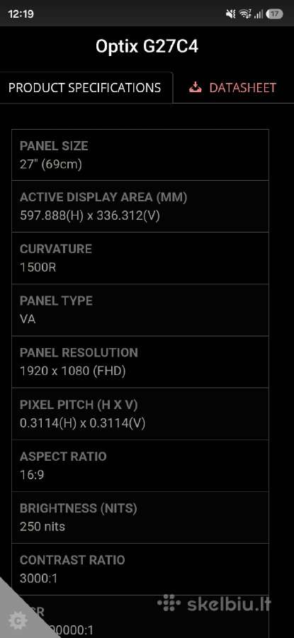 Msi monitorius 165hz - nuotraukos Nr. 5
