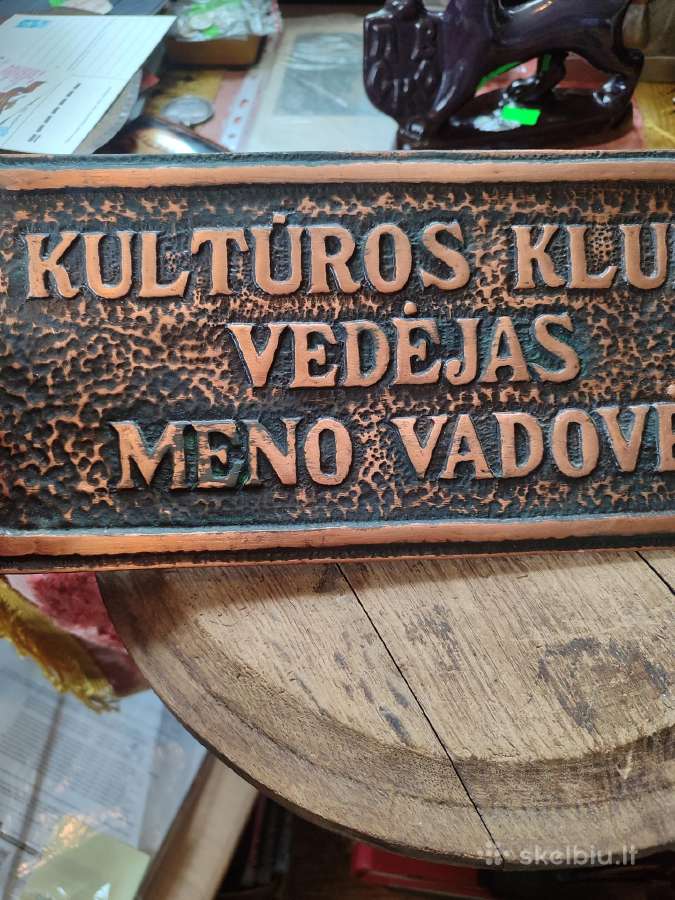 Vintažinė lentelė - nuotraukos Nr. 2