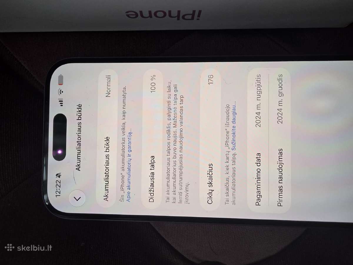 iPhone 16 128gb - nuotraukos Nr. 2