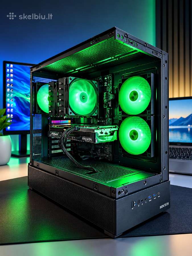 Ryzen 7 5800x/b550/32gb/1tb/rx 9070 16gb/win11pro - nuotraukos Nr. 2
