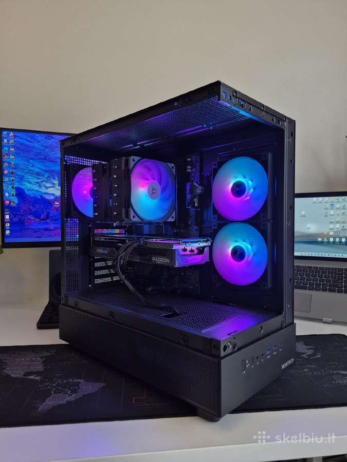 Ryzen 7 5800x/b550/32gb/1tb/rx 9070 16gb/win11pro - nuotraukos Nr. 7