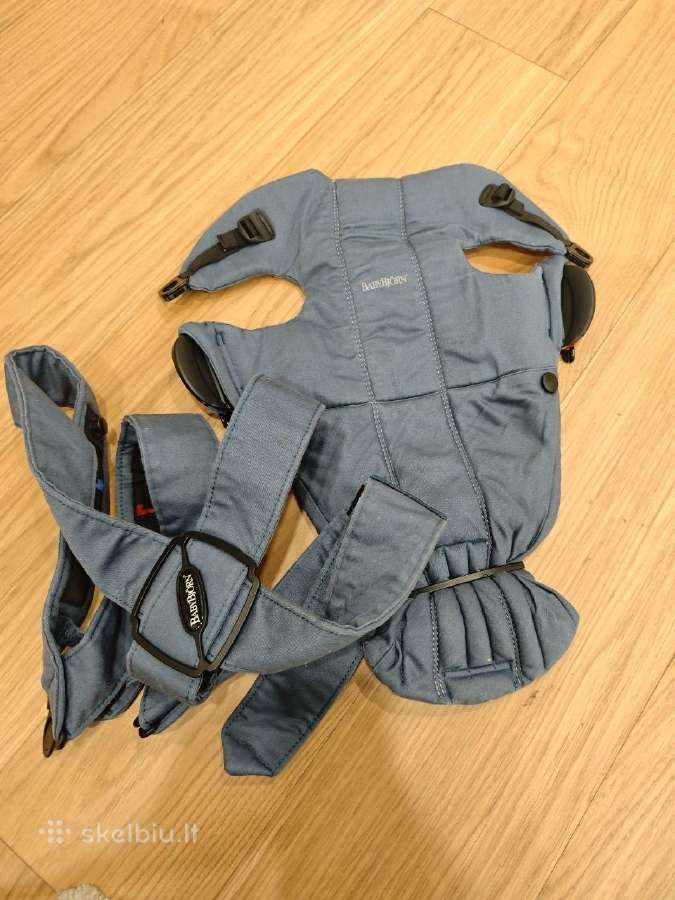 Babybjörn nešioklė Mini, Vintage Indigo - nuotraukos Nr. 3