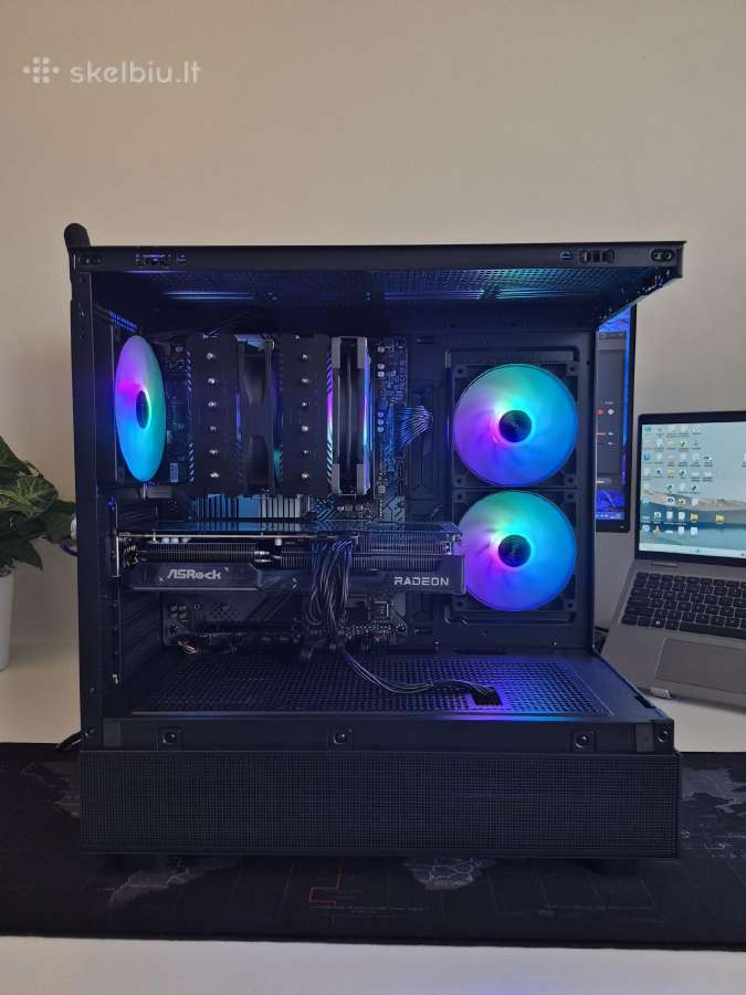Ryzen 7 5800x/b550/32gb/1tb/rx 9070 16gb/win11pro - nuotraukos Nr. 12