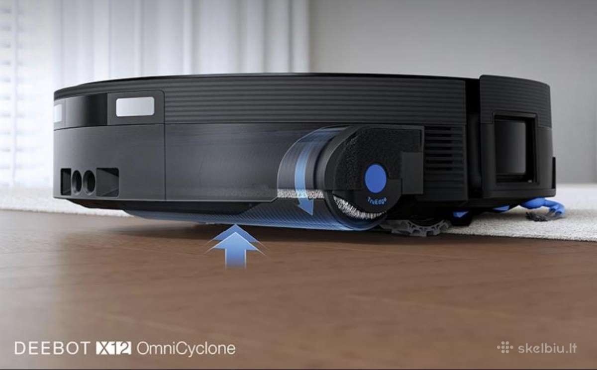 Ecovacs X12 Omnicyclone Robotas dulkių siurblys - nuotraukos Nr. 3