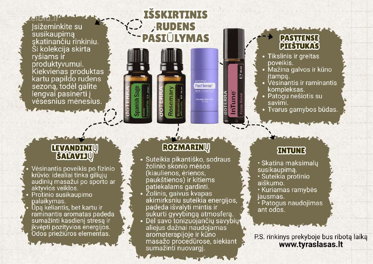 Originalūs dōterra eteriniai aliejai Tyraslašas - nuotraukos Nr. 4