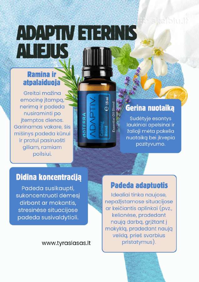Originalūs dōterra eteriniai aliejai Tyraslašas - nuotraukos Nr. 6