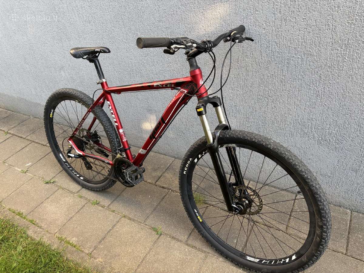 Kalnų dviratis Gust Excell 29 colių ratai - nuotraukos Nr. 4