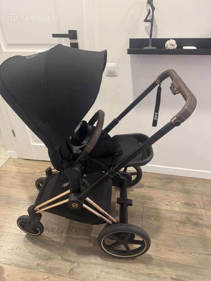 Cybex E-priam (elektrinis) rose gold remas - nuotraukos Nr. 3