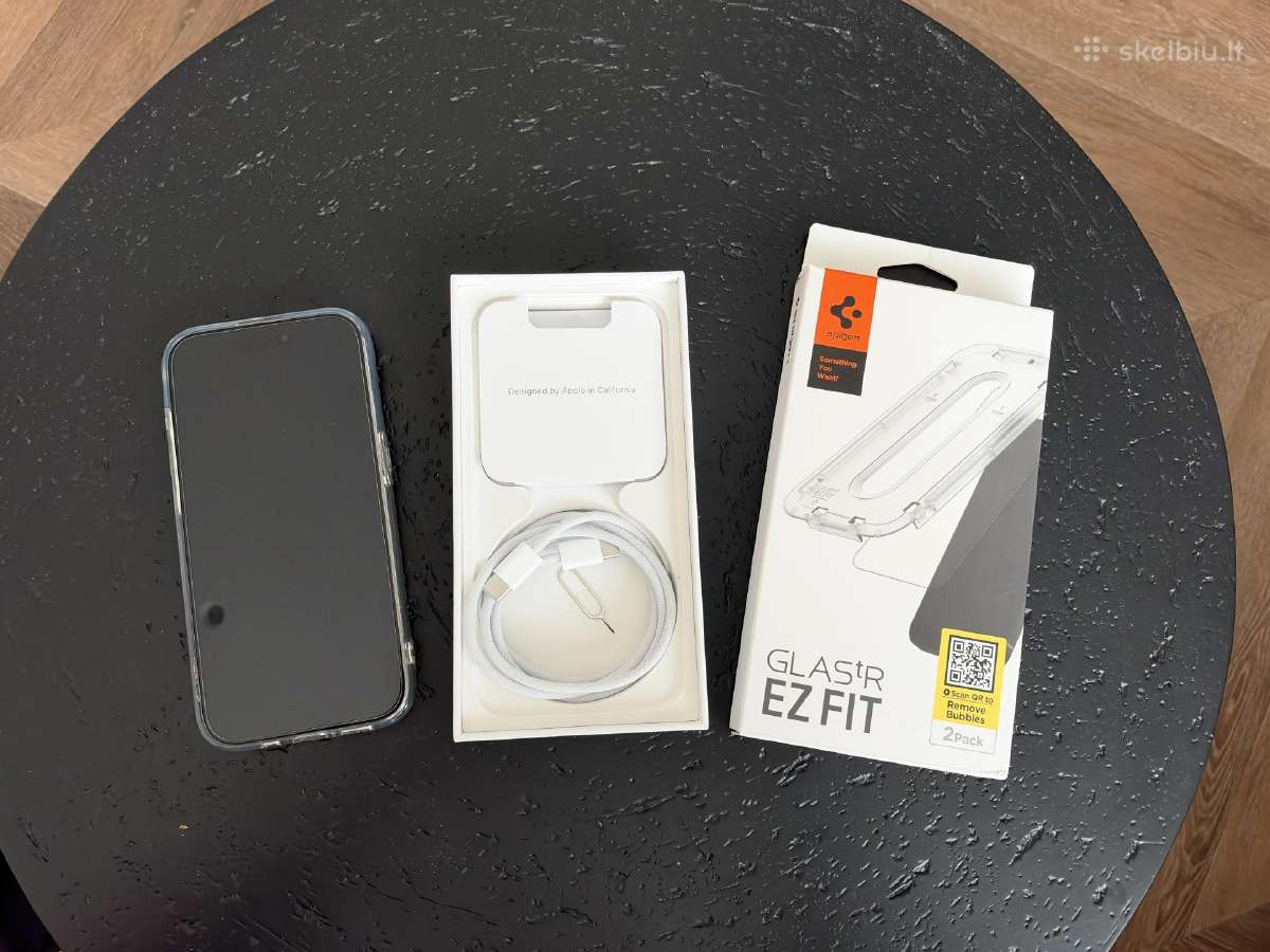 iPhone 15 Pro 128 GB White Titanium - nuotraukos Nr. 6