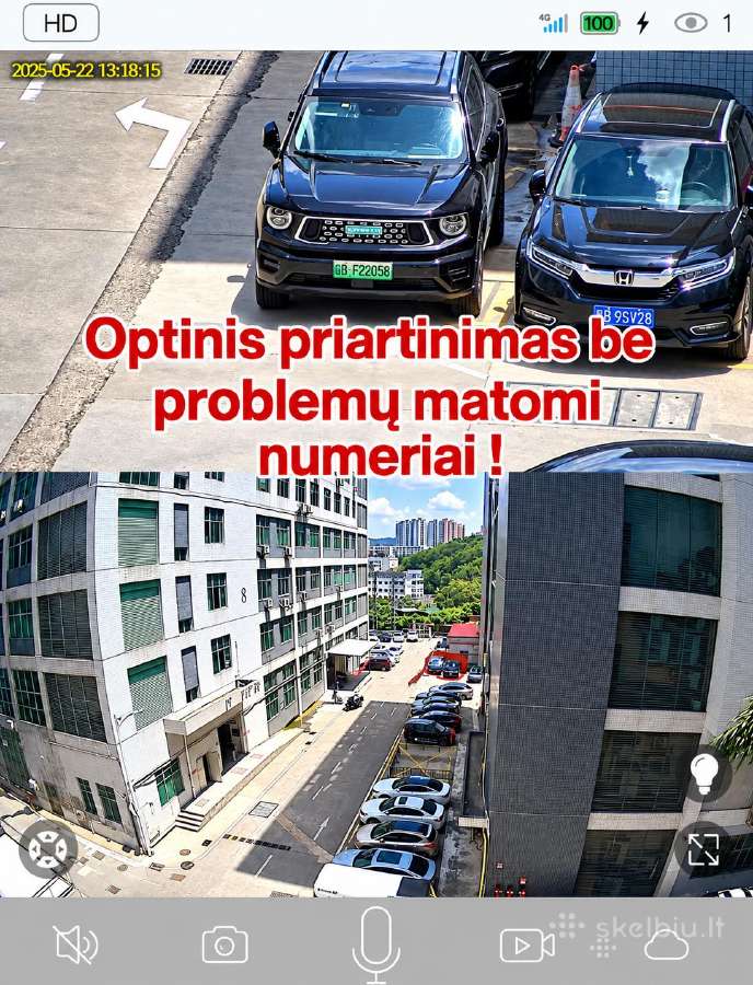 4G vaizdo kamera, geriau nei Reolink su optiniu! - nuotraukos Nr. 5