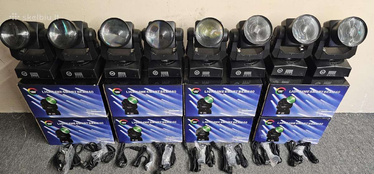 Apšvietimo galvos 8vnt. 800eur - nuotraukos Nr. 6