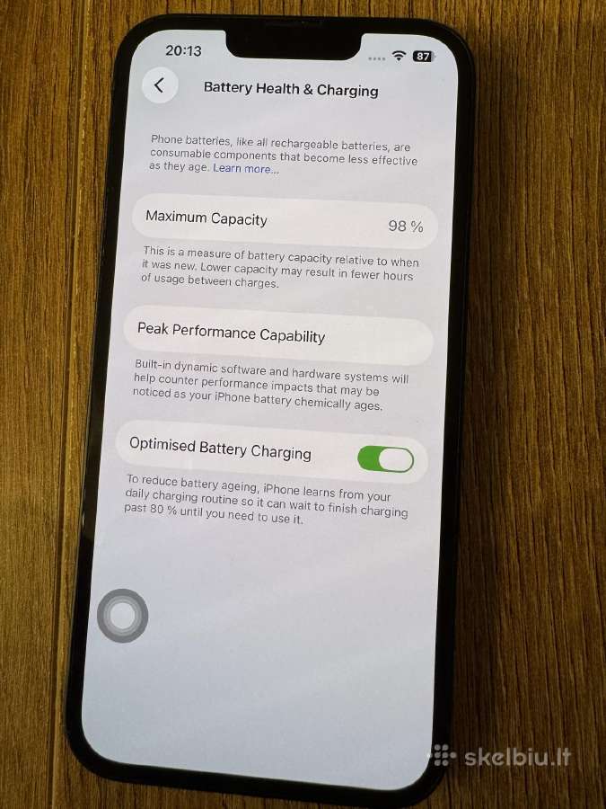 Mažai naudotas iPhone 13 - nuotraukos Nr. 3