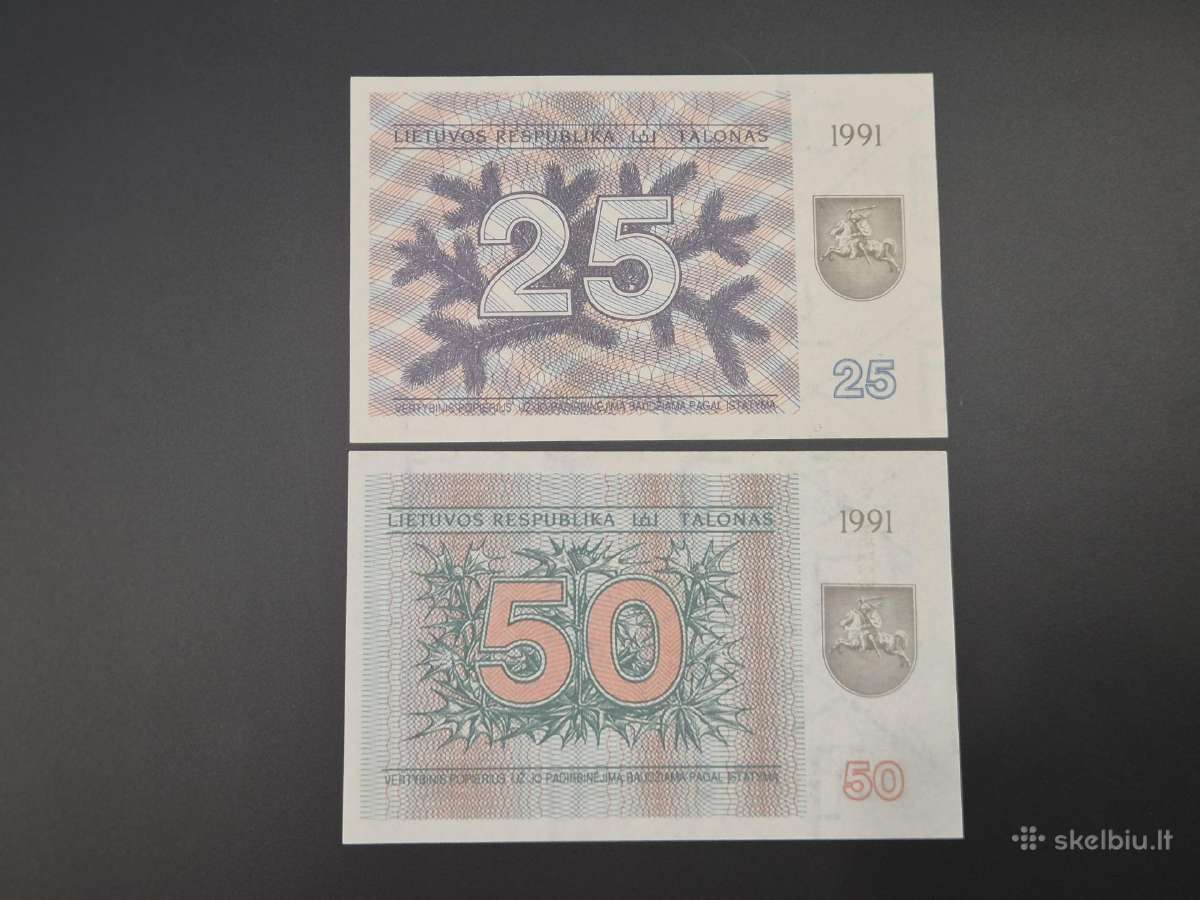 1991 m. talonų rinkinukas Unc - nuotraukos Nr. 6