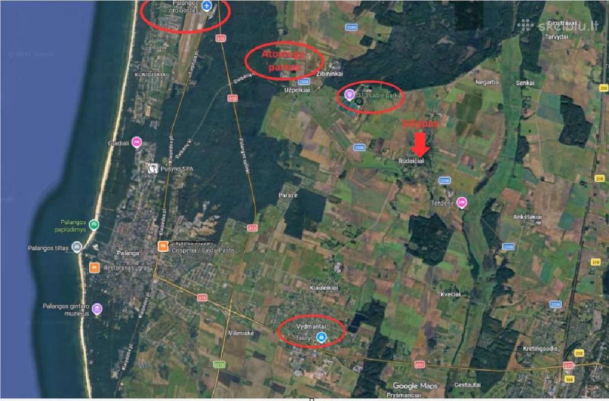 Namų valdos sklypai Rūdaičiuose, Kretingos raj. - nuotraukos Nr. 2