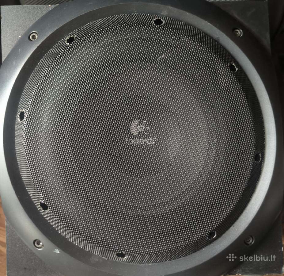 Žemų dažnių garsiakalbis Logitech Z5500. - nuotraukos Nr. 2