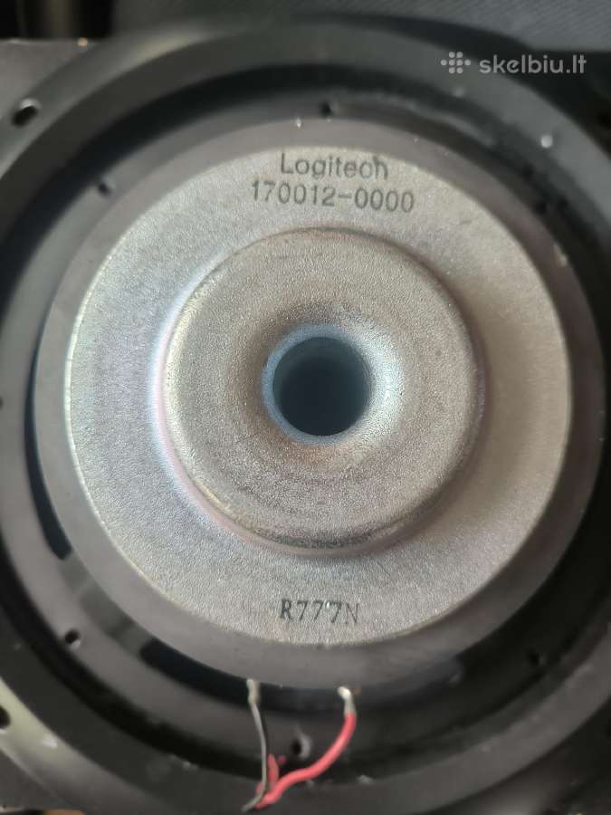 Žemų dažnių garsiakalbis Logitech Z5500. - nuotraukos Nr. 3