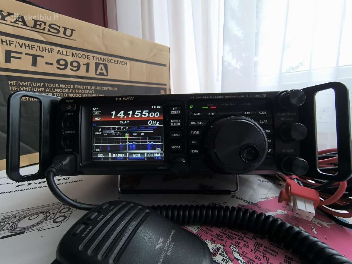 Radijo stotis Yaesu Ft-991a - nuotraukos Nr. 4