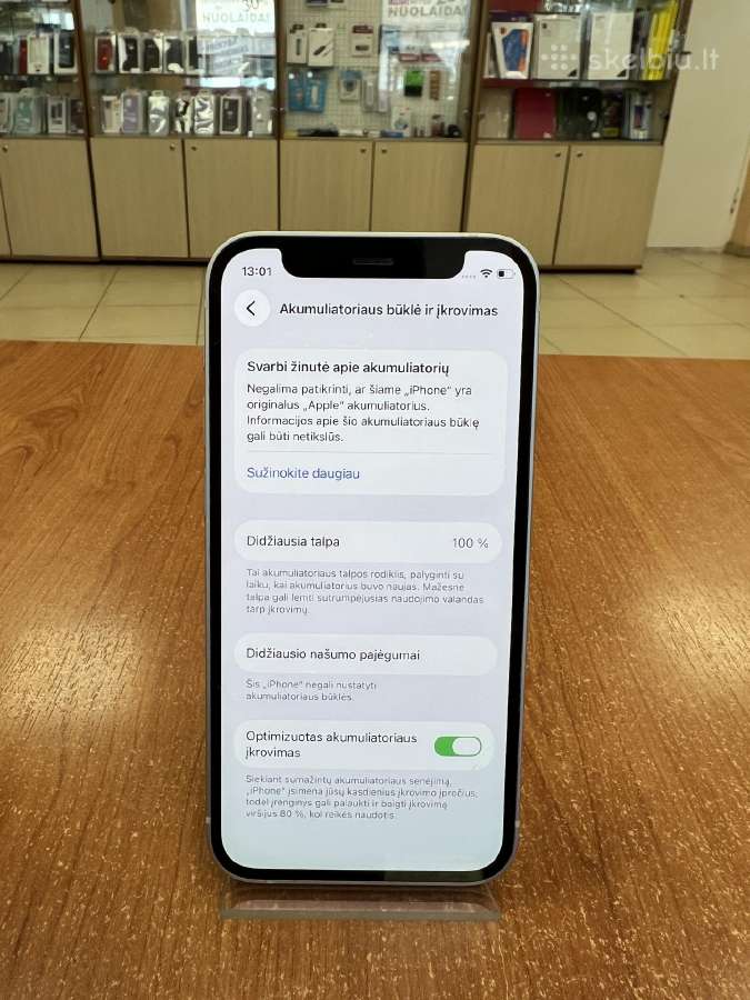 Apple iPhone 12 Mini 128 GB (Naudotas) - nuotraukos Nr. 2