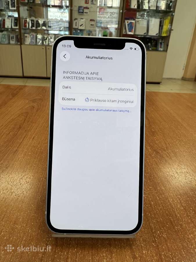 Apple iPhone 12 Mini 128 GB (Naudotas) - nuotraukos Nr. 4