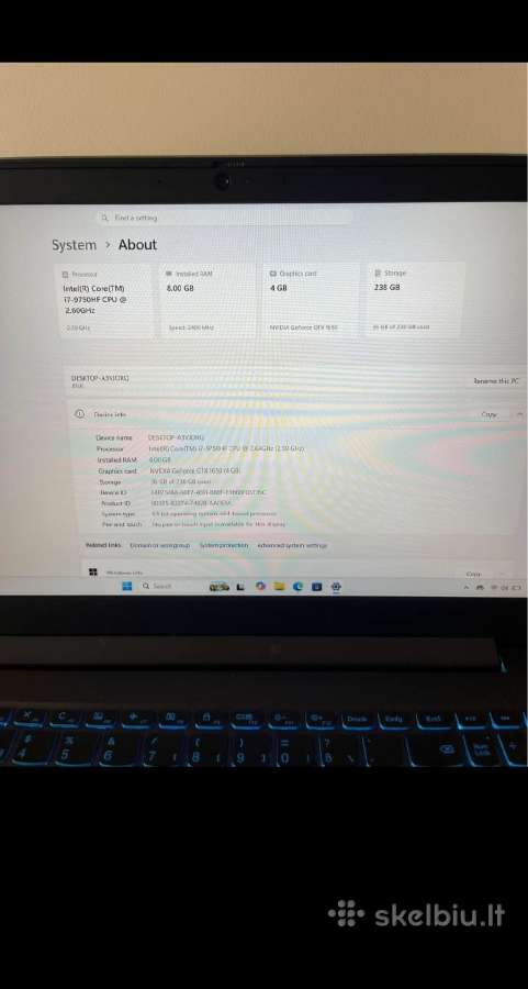 Lenova ideapad l340 - nuotraukos Nr. 2