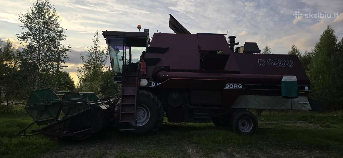Dronningborg 8500 kombainas ir kėderio vežimėlis - nuotraukos Nr. 5