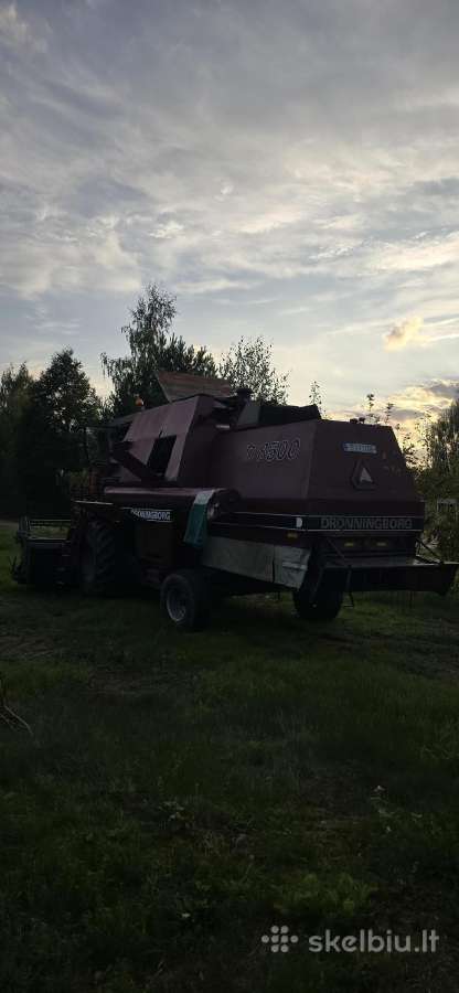 Dronningborg 8500 kombainas ir kėderio vežimėlis - nuotraukos Nr. 4