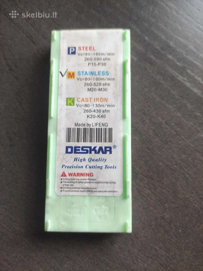 Tekinimo peilis Garant su plokštelėmis - nuotraukos Nr. 4