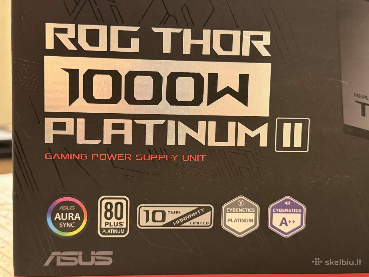 Asus rog thor 1000w platinum - nuotraukos Nr. 2