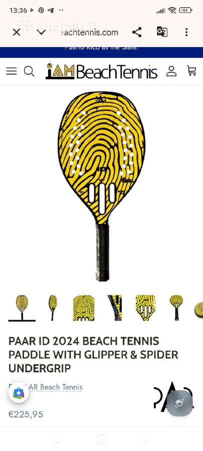 Paar Id 2024 Beach Tennis raketė - nuotraukos Nr. 7