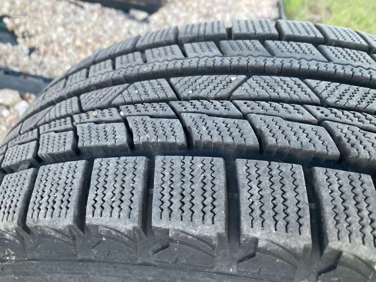 195/60/r15 žieminės padangos su raktlankiais - nuotraukos Nr. 2