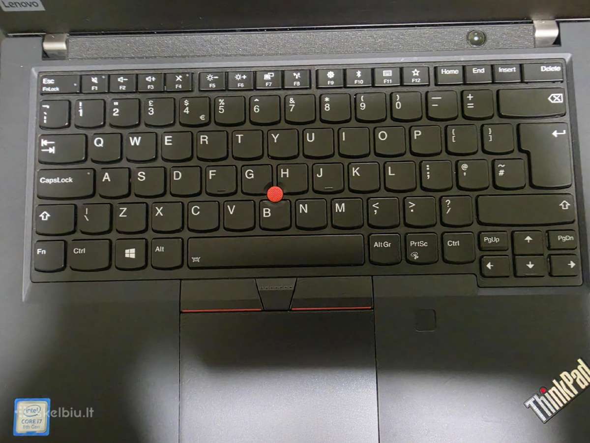 Lenovo Thinkpad P43s. i7-10750h. 16/256 GB. - nuotraukos Nr. 2
