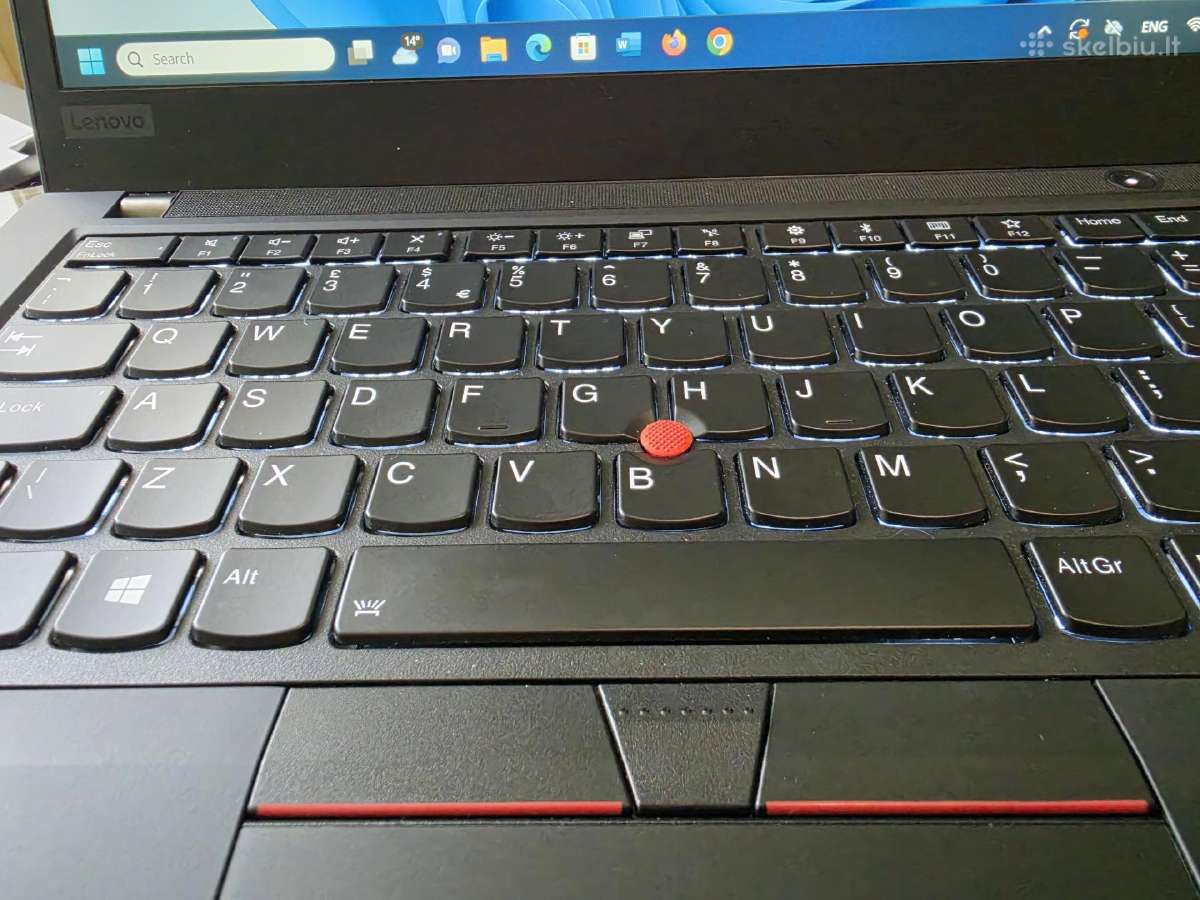 Lenovo Thinkpad P43s. i7-10750h. 16/256 GB. - nuotraukos Nr. 5