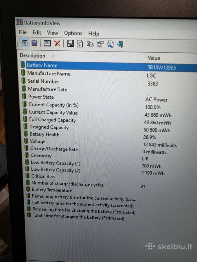 Lenovo Thinkpad P43s. i7-10750h. 16/256 GB. - nuotraukos Nr. 10
