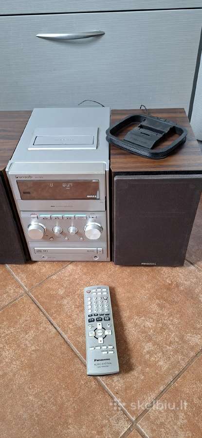 Muzikinis Centras Panasonic Sa-pmx2 - nuotraukos Nr. 2