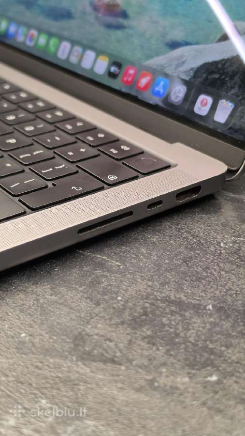 MacBook pro 14" M2 pro, 512gb, 16gb RAM - nuotraukos Nr. 5