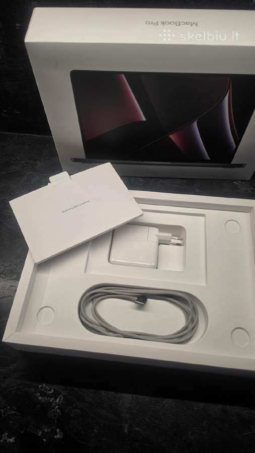 MacBook pro 14" M2 pro, 512gb, 16gb RAM - nuotraukos Nr. 10