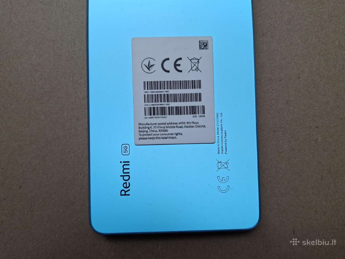 Xiaomi redmi note 12 pro 5G dual sim 3.5mm jack - nuotraukos Nr. 8