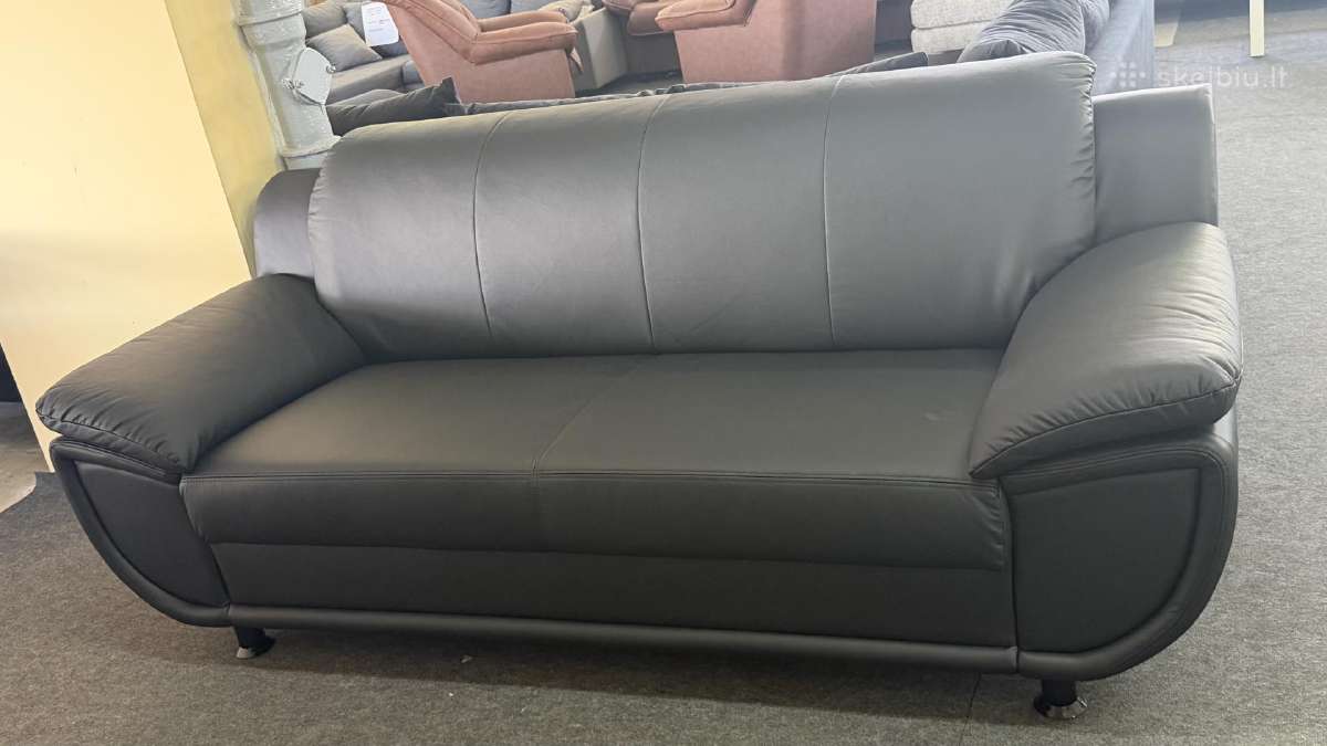 Nauja natūralios odos sofa - nuotraukos Nr. 3