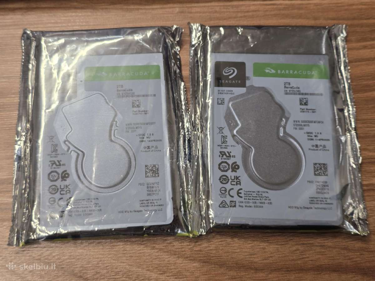 Seagate Barracuda St2000lm015, 2.5", 2 TB* - nuotraukos Nr. 2