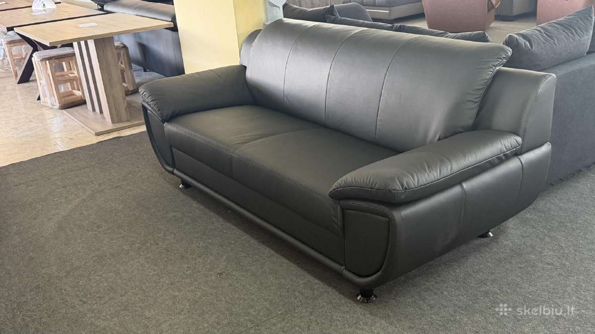 Nauja natūralios odos sofa - nuotraukos Nr. 4