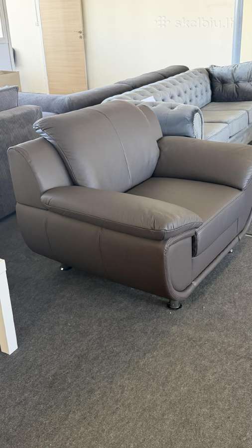Nauja natūralios odos sofa - nuotraukos Nr. 7