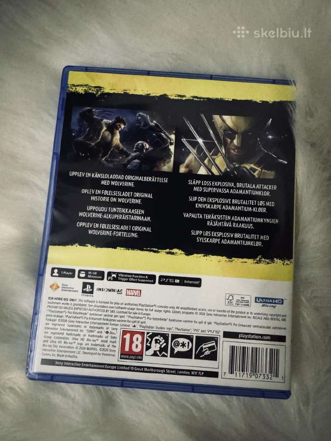 Wolverine Ps5 - nuotraukos Nr. 2