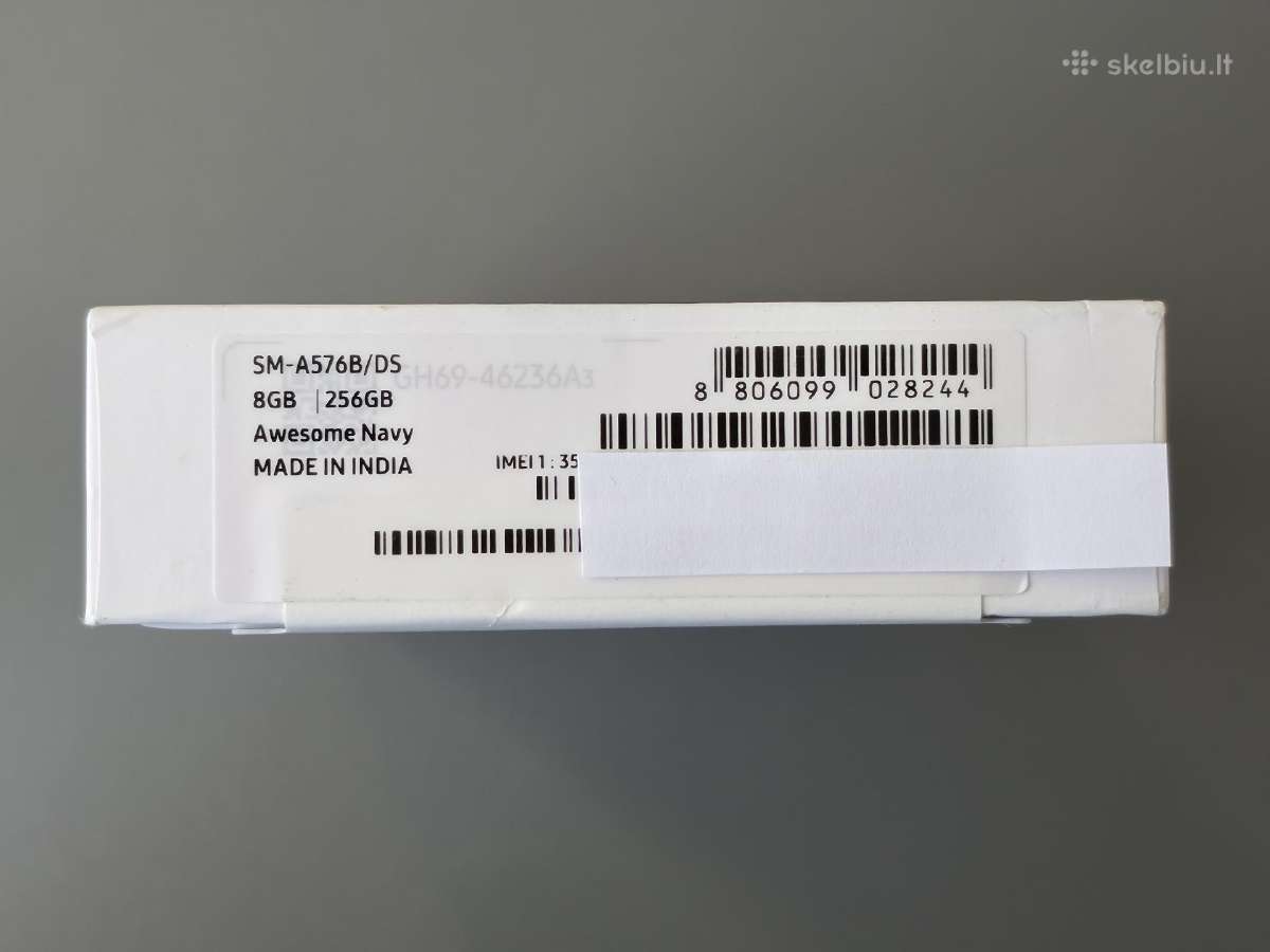 Naujas Samsung Galaxy A57 5G 256 GB, neatidarytas - nuotraukos Nr. 3